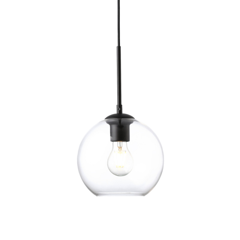 Glass pendant light "Cleire" - E27