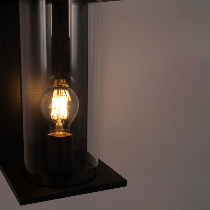 Aluminum outdoor wall light "Arzo"- IP44 - E27 Aluminum outdoor wall light "Arzo"- IP44 - E27