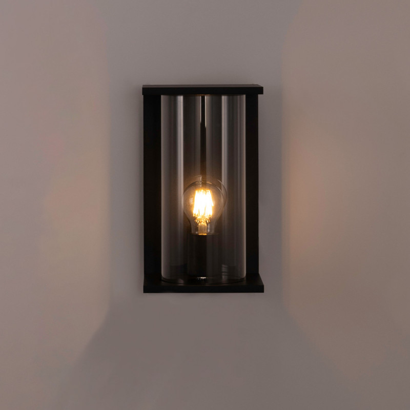 Aluminum outdoor wall light "Arzo"- IP44 - E27 Aluminum outdoor wall light "Arzo"- IP44 - E27