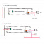 DALI dimmable DT6 Single color driver 220-240V - Output 6-42V DC - 100-700mA - 12W