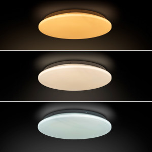 Surface mounted LED CCT ceiling light 18W - Ø35cm - 1470lm - IP20