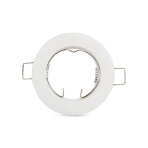 Round downlight ring for GU10 / MR16 bulb - Cutout Ø62 mm