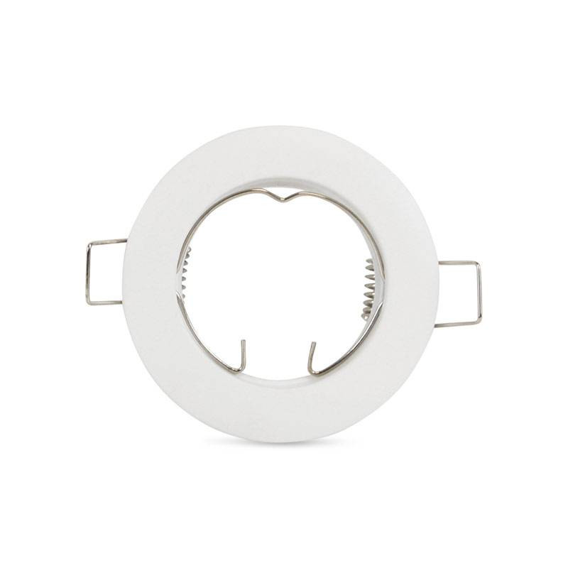 Round downlight ring for GU10 / MR16 bulb - Cutout Ø62 mm