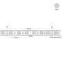 24V DC LED Strip - 90W - IP67 - Dimmable color temperature CCT - 1800-6500K - SMD2835 - 5 meters roll
