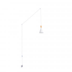 Plug-in nordic pendant light - "Lima"