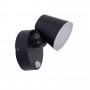 Outdoor wall light with PIR sensor "Stan" - 12,5W - Adjustable - 3000K - IP54