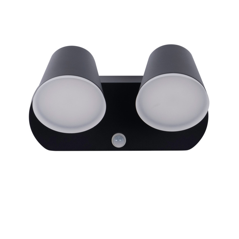 Double outdoor wall light with PIR sensor "Tura" - 20,5W - Adjustable - 3000K - IP54