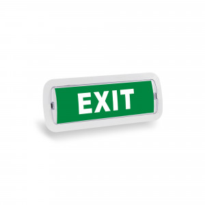 KIT Self-adhesive pictogram "EXIT" + Emergency light 3W