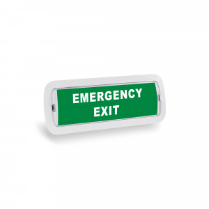 KIT self-adhesive pictogram "Emergency Exit" + 3W Emergency light