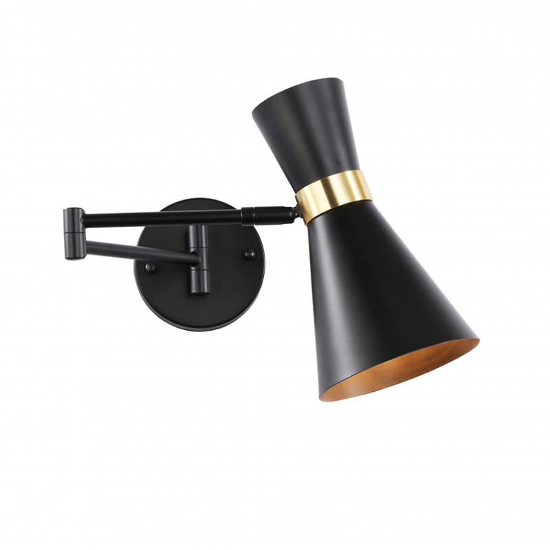 Swing arm wall sconce MODE/Beat Tall inspiration TOM DIXON