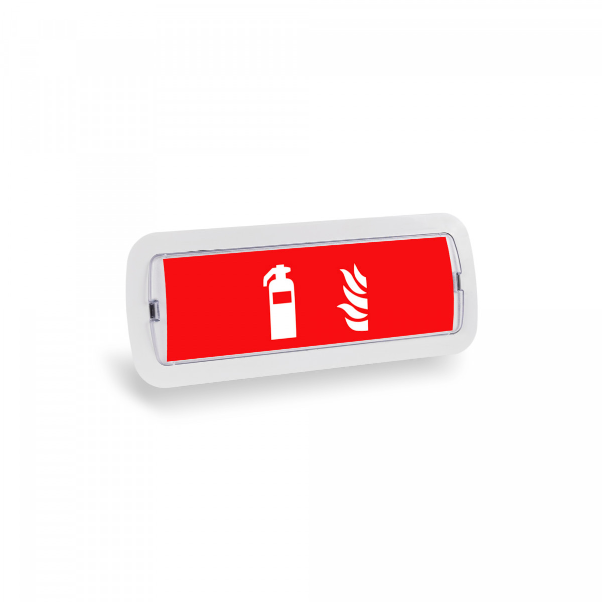 KIT Self-adhesive pictogram "Fire extinguisher" + Emergency light 3W