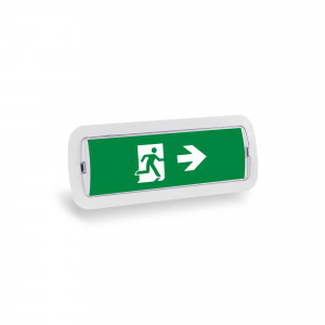 KIT Self-adhesive pictogram "Right arrow" + 3W Emergency light