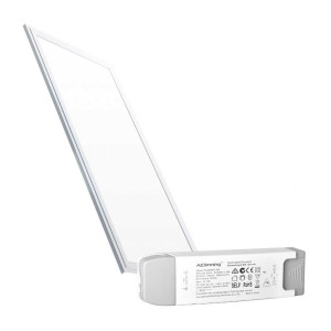 Recessed LED Panel 120X30cm - TRIAC dimmable - 44W - UGR19