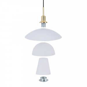 "Marshal" Pendant lamp - PH 3/2 Louis Poulsen inspiration