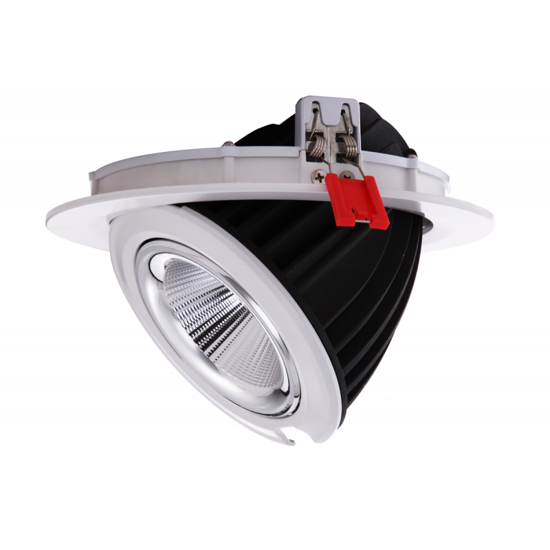 42W COB LED Downlight - CRI90 - Bridgelux chip - Lifud driver - IP20 - Cutout Ø 215mm