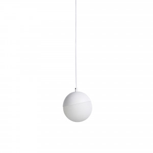 LED Sphere pendant lamp for 48V magnetic track - 6W - 2700K - CRI90 - White