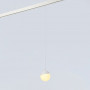 LED Sphere pendant lamp for 48V magnetic track - 6W - 2700K - CRI90 - White