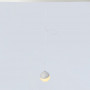 LED Sphere pendant lamp for 48V magnetic track - 6W - 2700K - CRI90 - White