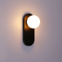 Crystal ball wall light "Brian" - E27