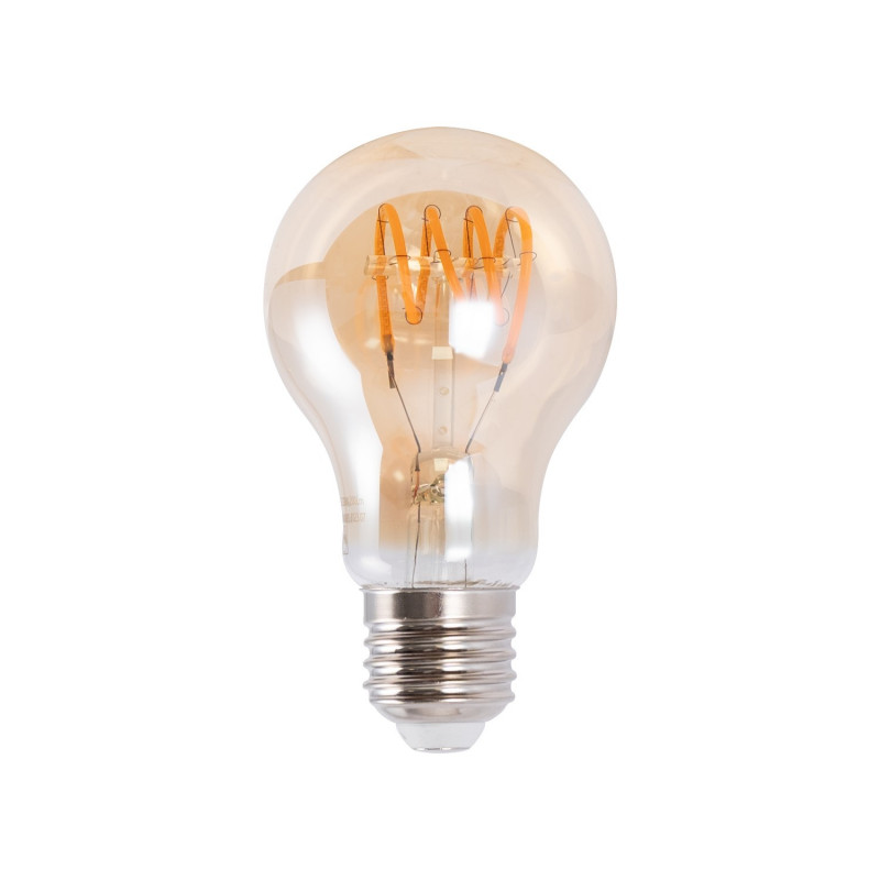 Vintage LED filament bulb "Spiral" - E27 A60 - Dimmable 4W - 2200K