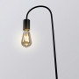 Decorative smoked light bulb "Smoky" - E27 ST64 - 4W - 3000K