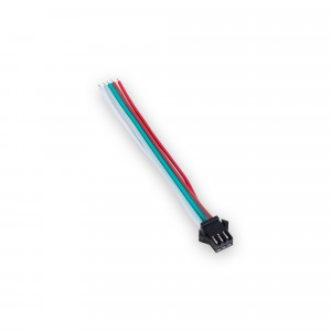 Male quick connector for IC digital LED strip - 5-24V DC