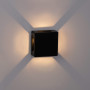 "Square 4" outdoor LED wall light - 6W - IP54