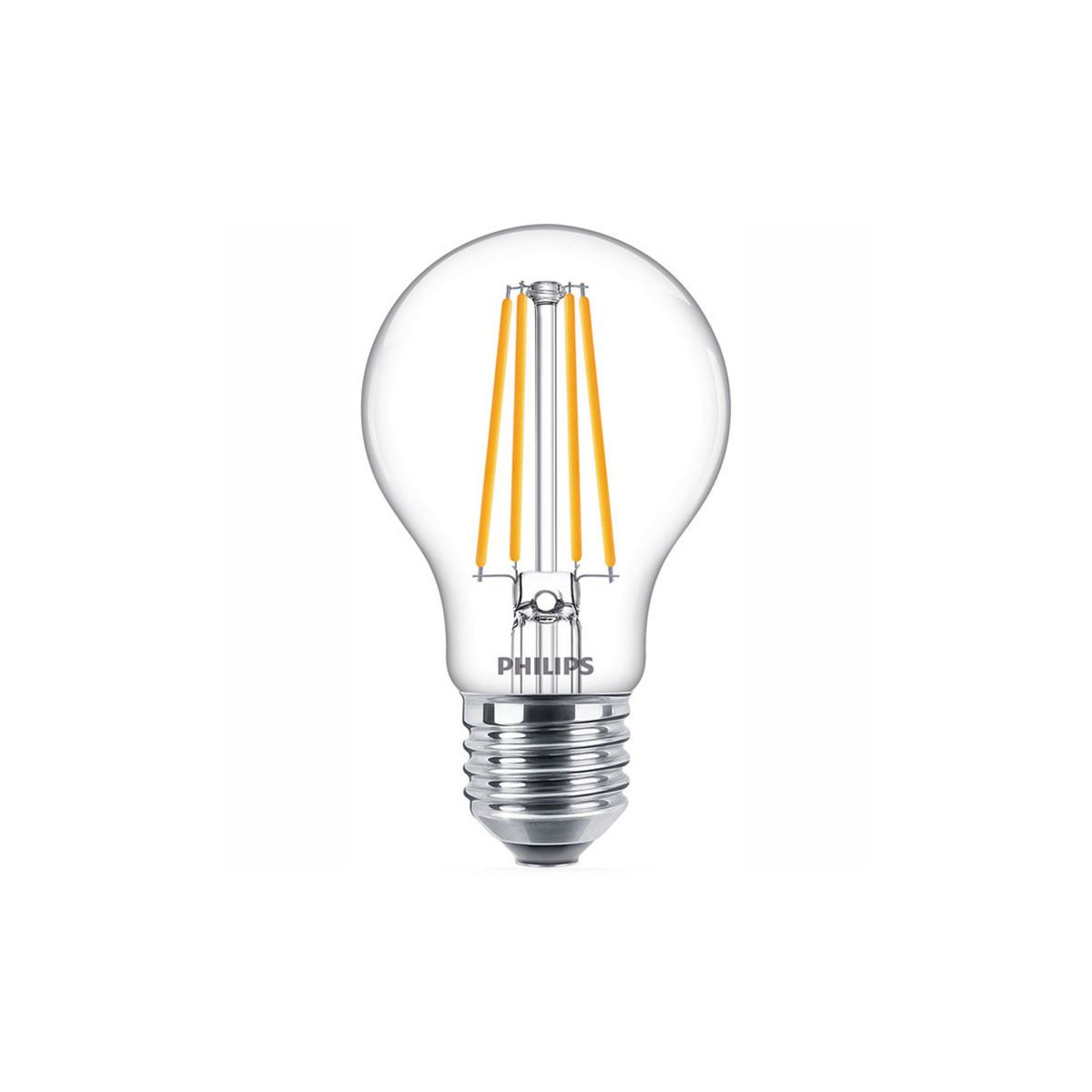 PHILIPS LED filament bulb - E27 A60 - 8,5W - 4000K