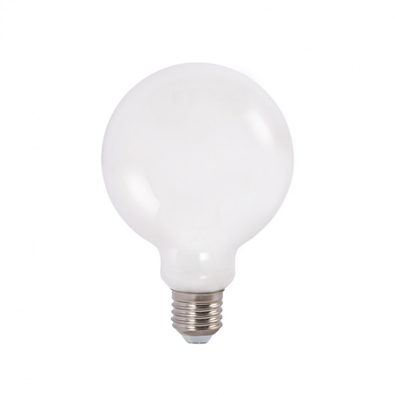 Decorative LED globe bulb "Milky" - E27 G125 - 6W - 3000K
