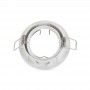 Aluminum standard round tilting flush mounting ring