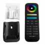 LED RGB + CCT Remote control - 8 Zones - BLACK - FUT089B - Mi Light