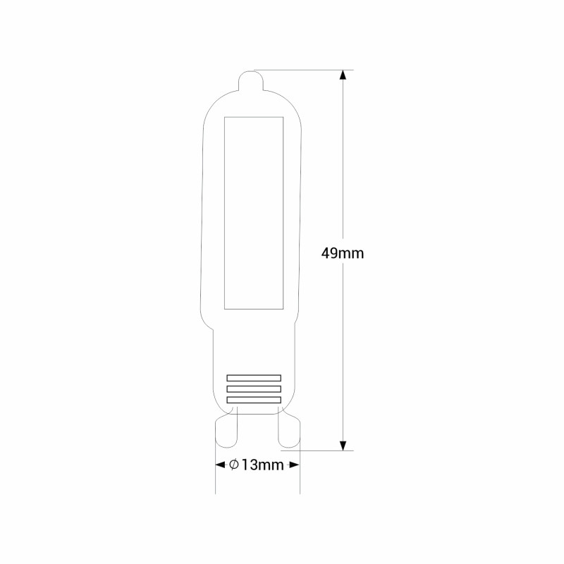 Ampoule LED G9 2W 220 lm COB - Ledkia