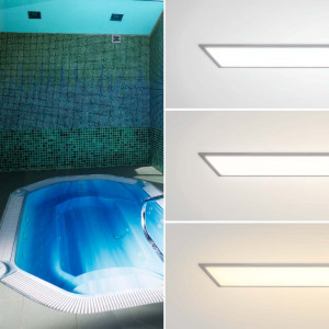 Recessed CCT Backlight LED Panel - 120x30cm - 30W - 125lm/W - IP65