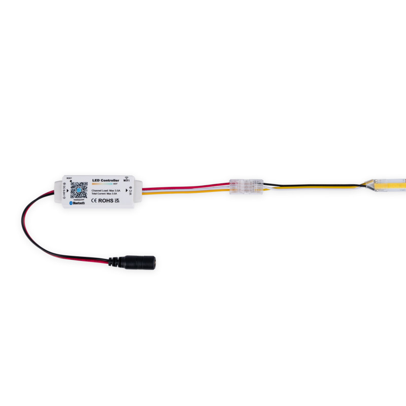 Mini CCT Controller - WiFi + Bluetooth - 5-24V DC - 3.5A Mini CCT Controller - WiFi + Bluetooth - 5-24V DC - 3.5A