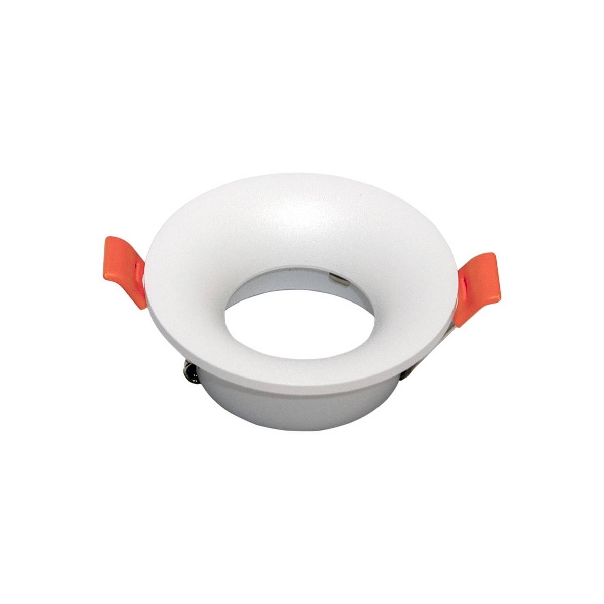 Recessed ring for GU10 round bulb