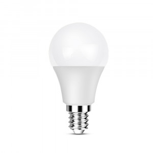 YDJoo E14 G45 LED Globe Filament Bulb Dimmable 4W LED Filament Light Bulb  40W Equivalent E14 European Base Warm White 2700K Frosted Glass Decorative