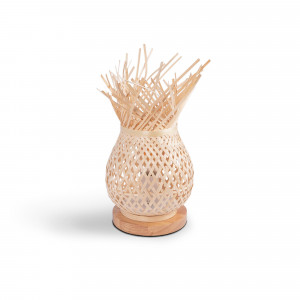 Wicker table lamp "VIMET".