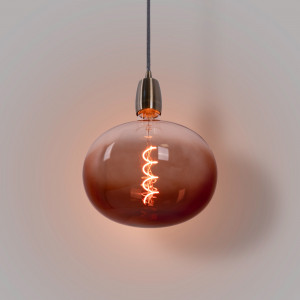 Decorative LED filament bulb "Decor - Brown" - E27 R220 - Dimmable - 4W - 1800K