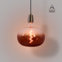 Decorative LED filament bulb "Decor - Brown" - E27 R220 - Dimmable - 4W - 1800K