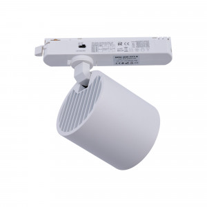 CCT LED 1-phase track spotlight - 40W - CRI 90 - KGP Driver - White