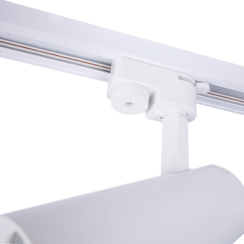 CCT LED 1-phase track spotlight - 10W - CRI 90 - Driver KGP - White CCT LED 1-phase track spotlight - 10W - CRI 90 - Driver KGP - White