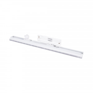 Linear adjustable LED spotlight for 3-phase track - 20W - CCT - CRI90 - Driver KGP - White