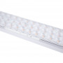 Linear adjustable LED spotlight for 3-phase track - 20W - CCT - CRI90 - Driver KGP - White