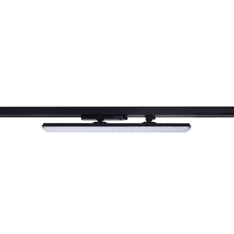 Linear adjustable LED spotlight for 3-phase track - 20W - CCT - CRI90 - KGP Driver - Black