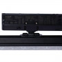 Linear adjustable LED spotlight for 3-phase track - 20W - CCT - CRI90 - KGP Driver - Black