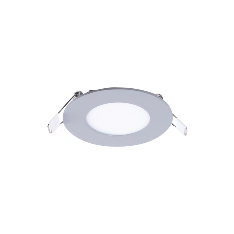 Ultra slim LED downlight - 3W - Grey - Cutout Ø 70mm Ultra slim LED downlight - 3W - Grey - Cutout Ø 70mm