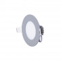 Ultra slim LED downlight - 3W - Grey - Cutout Ø 70mm