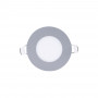 Ultra slim LED downlight - 3W - Grey - Cutout Ø 70mm