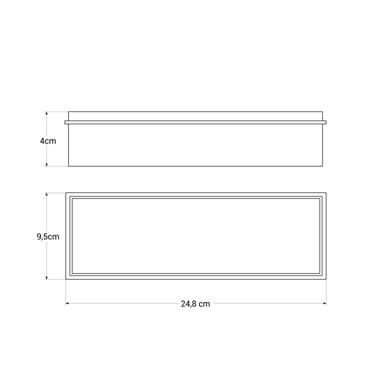 Watertight box dimensions