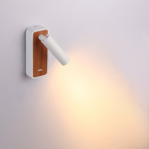 Pack x 2 - Wall reading light "Irene" - 3W - CREE LED chip - White